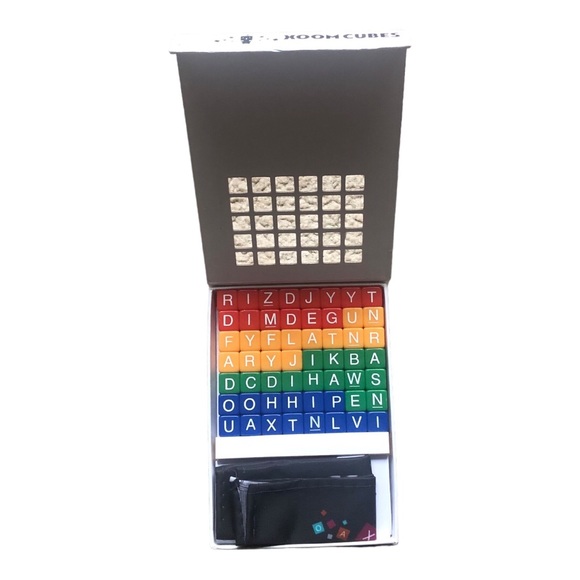 XOOM CUBES Word Race Games for Ages 6+ and for 2-4 Players to Build Vocabulary - Picture 4 of 5